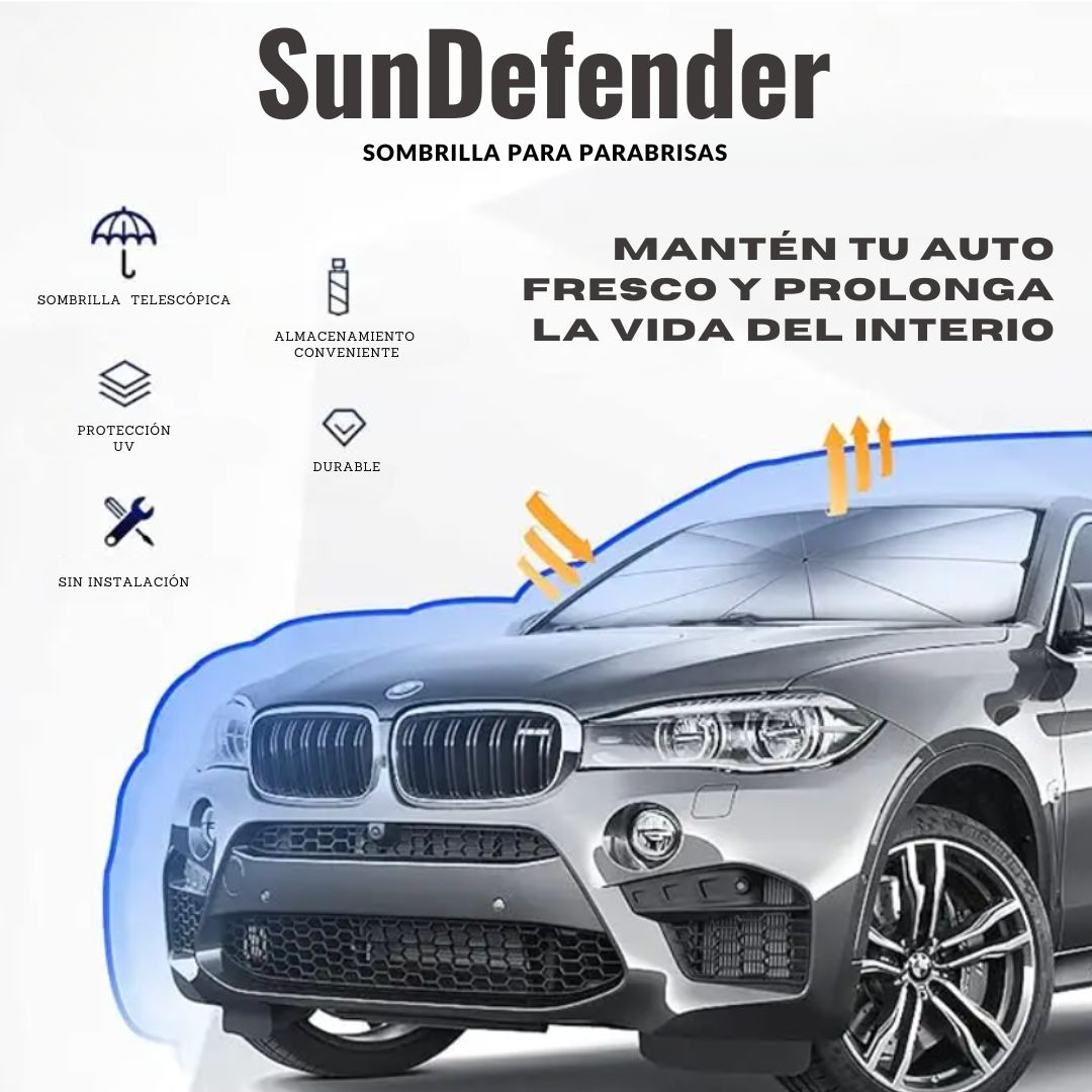 SunDefender - Sombrilla para Parabrisas