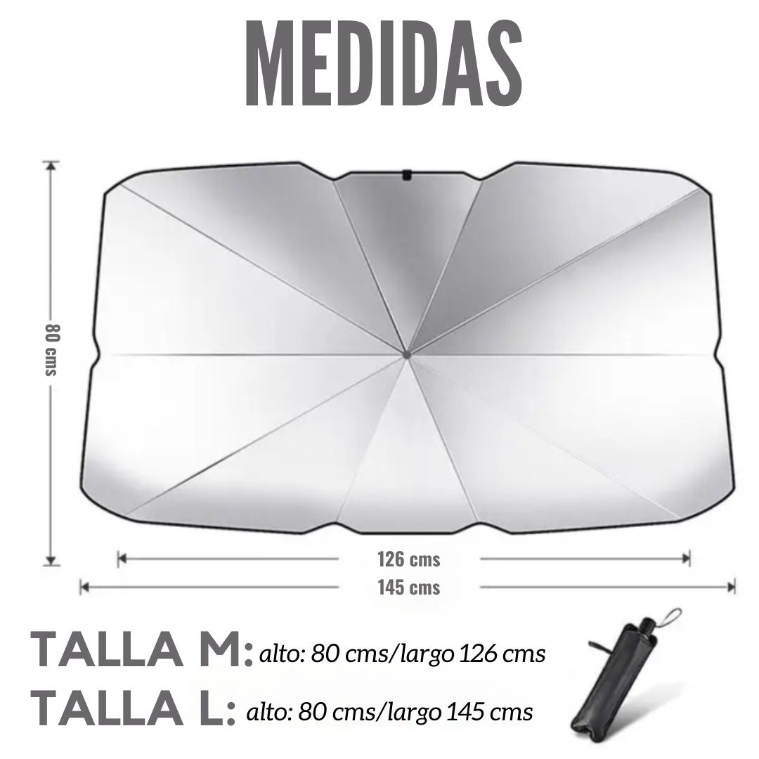 SunDefender - Sombrilla para Parabrisas